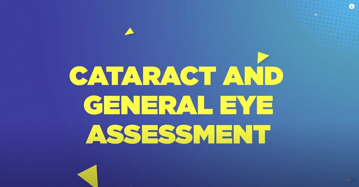 Healthy Eyes, Healthy Life: Cataract and General Assessment pdf