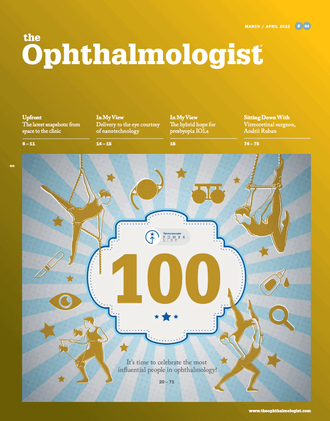 The Ophthalmologist - 2022 Top 100 Power List pdf